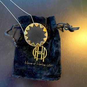 House of Harlow large starburst pendant necklace